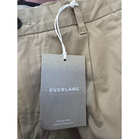 Everlane The Relaxed Chino Pant, Khaki Beige, New - Picture 8 of 8